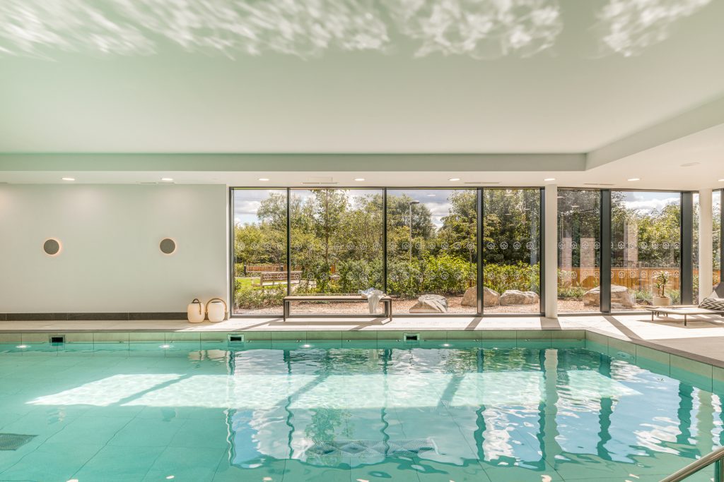 Mayfield Watford retirement village indoor heated pool